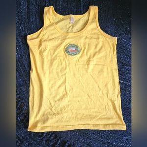 Size small golden yellow Handcrafted Soapmakers Quild tank shirt